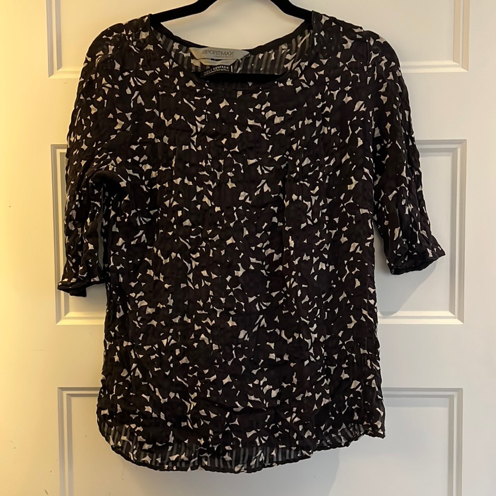 SportMax holt renfrew made in italy blouse